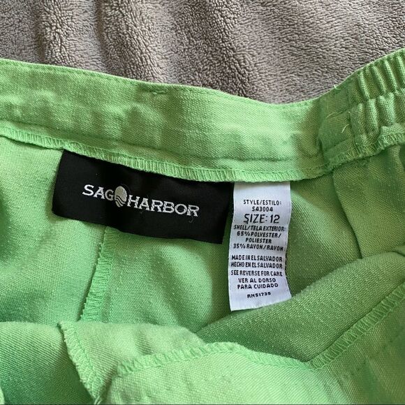 Green Slouchy Summer Pants - Picture 10 of 10